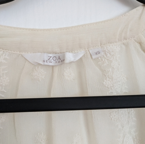 Zoa Ney York Silk Blouse - Picture 3 of 4